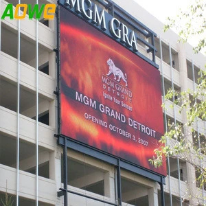 HD led sign p6 advertising outdoor digital sign board