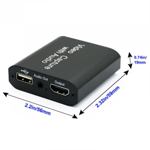 HDM I Video Capture With Audio 1080P 4K Live Switch HDTV capture with audio converter