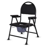 Health Care Products Soft Seat Handicap Portable Toilet Commode Chair