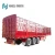 Import Heavy duty 3 axle 40ton box stake/storage fence truck semi trailer for sale from China