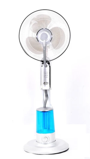 Hebron home appliances Factory 16 inch Misting Fan Cooler pedestal fans remote control Humidifier Mist Fan