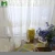 Import High grade luxury solid white flower embroidery voile sheer curtain from China