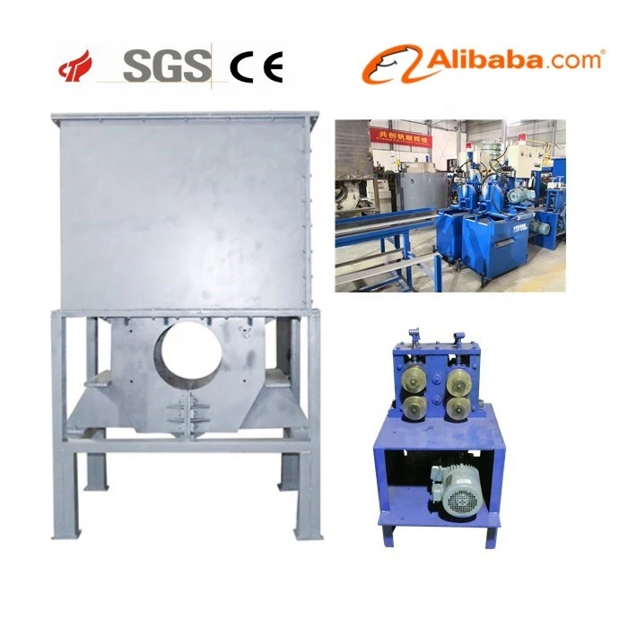 High precision brass metal rod continuous making casting melting machine furnace