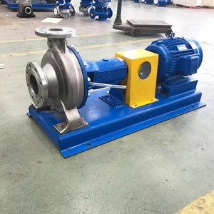 High pressure stainless impeller centrifugal transfer pump in waste water treatment