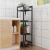 Import High Quality 5 Layer Trolley Kitchen Microwave Oven Living Room Sundries Storage Floor-standing Metal Rack from China