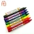 Import High quality 8.8*0.8cm custom printing kids color drawing 6 pack crayons from China