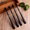 High Quality Black Soft Charcoal Tooth Brush Personalized Toothbrush with Charcoal Custom Logo