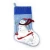 Import High quality cheap price christmas decoration red and green snowman pattern christmas stocking socks custom from China