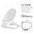 Import High quality Children cleanse Seated sensor Electric leakage protection automatic wash plastic commode smart toilet seat from China