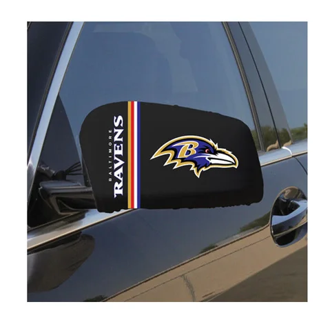 High quality Customized Atlanta Falcons team logo Car Mirror Cover Flag