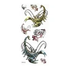 High Quality Customized Realistic Animal Eco Friendly Temporary Water Transafer Tattoo Stickers