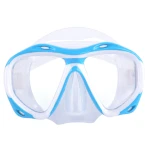 High quality dive glasses diving face mask and snorkel diving gear facial mask for diving
