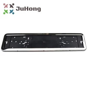 High Quality European Standard  New Customized Plastic/Stainless steel/Zinc alloy Car Number License Plate Frame/holder