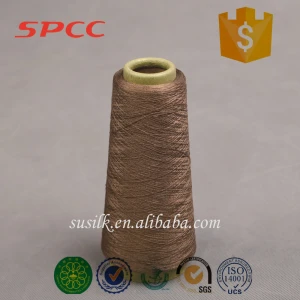high quality factory price dyed silk yarn for weaving