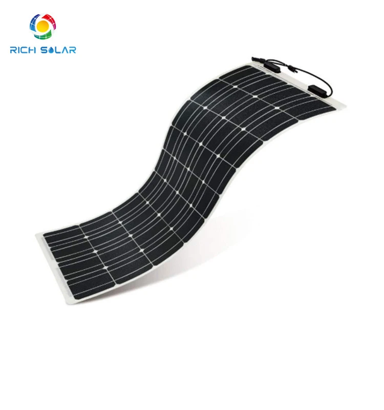 High Quality Flexible Solar Pannel Sun Power Solar Panel 300w 200w 100w 400w 18v 24v Flexible Solar Panel