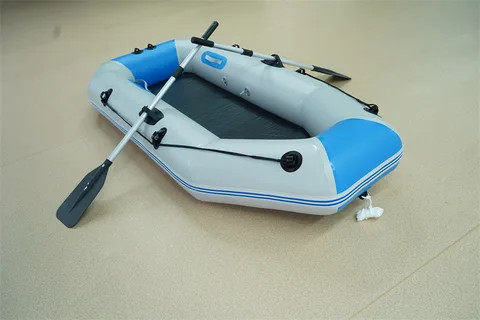 High-quality  hard bottomed and wear-resistant inflatable fishing boat with Motor 2-6 Person foldable assault boats rubber boats