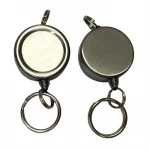 High Quality Heavy Duty Metal Retractable Badge Rreel Metal Retractable Reel Badge Holder