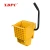 Import High quality hotel hospital side press wringer 36l plastic cleaning mop squeezer bucket trolleys cart from China