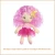 Import High Quality Kawaii Soft Stuffed Colorful Hair Girl Doll from China
