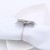 Import High quality Metal Silver flower  napkin rings gold for Wedding Party hotel Decoration from China