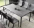 High Quality Nordic Metal Frame Rock Plate Dinning Table For Living Room Rock Plate Table