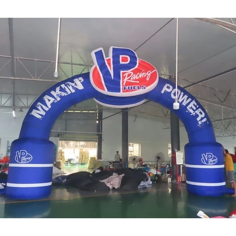 High Quality Oxford PVC Inflatable Entrance Race Clown Arch Gate Event Door Christmas Arch Custom Advertising Inflatable Arch