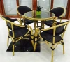 High Quality Rattan Bistro Set French Bistro Chairs Bamboo Bistro Set