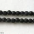 Import High quality semi-precious stone beads, black lava bead, 6mm stone beads from China