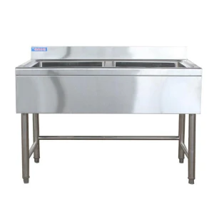 High Quality Stainless Steel Single Star Sink Table Bench