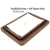 Import High quality Trendy 2020 Set 2 Wood Rectangular Serving Trays For Food/Fruits/Vegetables/Snack Kitchen Storage from China