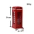 High quality UK tourist souvenir 3D British London red telephone booth metal keychain