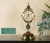 Import High quality Vintage style Metal Glass Decor Mute Quartz Desktop Clock from China