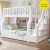 high quality wholesale double beds solid wooden girls pink bunk beds for kids