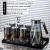 Import High-Temperature Resistant Luxury Retro Glass Drinkware Set Tea Cups Plates Hospitality Brewing Tea Drinking Water Household Use from China