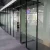 Import High Wall Office Cubicle Design Folding Operable Aluminium Glass Office Partitions from China