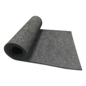 HJ sound proof carpet padding Non Slip Felt Area Rug Pad Cushioned Gripper Pad for Hardwood Floors Under Carpet