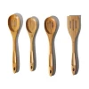 Home Picnic Cooking Healthy Bamboo Turners Spoon Spatula Kitchen Tools  bamboo kitchenware cooking utensil set