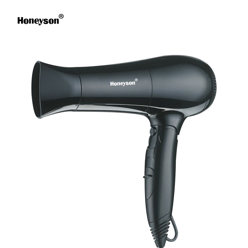 Honeyson hotel room 2000W foldable handle professional hair dryer ionic