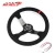 Import hot 4inch 350mm SPC Deep Corn Drifting Suede Leather Steering Wheel / Universal Car Auto Racing Steering wheels 2/Colors from China