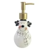hot bathroom accessories set bathroom decoration washroom products ceramic Christmas tree soap dispenser