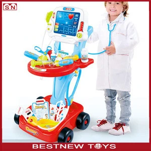 Hot kids preschool girls toys pretend play medical kit doctor toy set for children