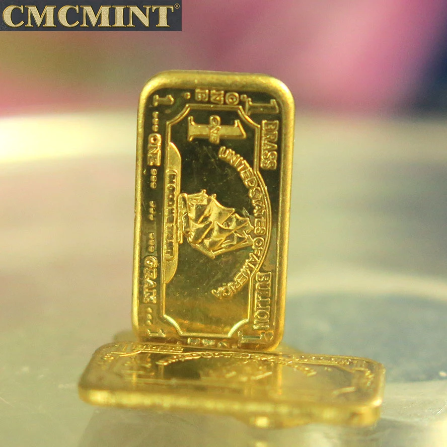 hot new products iron ship gold plated  brass bar