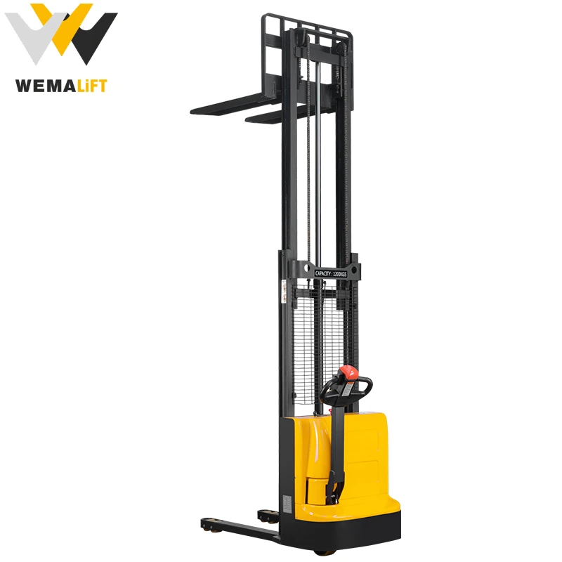 Hot product hydraulic electric stacker/manual forklift/material handling equipment high quality stacker price full manufacturer
