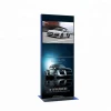 hot sale aluminum advertising sign exhibition display poster banner stand with TV