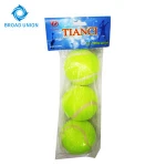 Hot Sale Cheap Colored Tennis Ball Mini Yellow Tennis Ball
