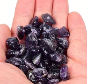 Hot sale crystal quartz degaussing stone purple Crystal Gravel Amethyst Gravel