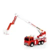 Hot Sale Custom Cartoon Plastic Small Toy Fire Truck for Kids