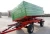 Import hot sale Euro style tractor use hydraulic 8 Tons,heavy duty farm tipping trailer, rear and side tipping with CE from China