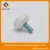 Import Hot Sale knurled head plastic thumb screw with white color from China
