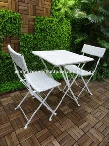 Hot Sale Poly Rattan Chair Garden Dining Chair Sets Round Table/ Modern Cane Furniture Dining Chair Set